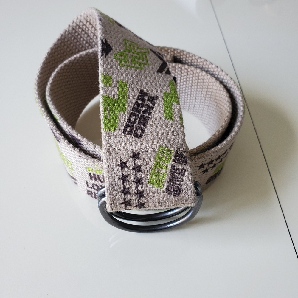 John Cena Hustle Loyalty Respect Material Belt, 6